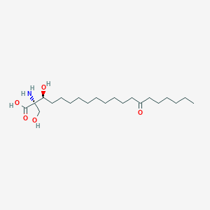 molecular formula C21H41NO5 B1250871 Mycestericin F 
