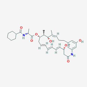 molecular formula C36H50N2O7 B1250875 Trienomycin A 
