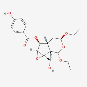molecular formula C20H26O8 B1250876 Specionin CAS No. 87946-74-5