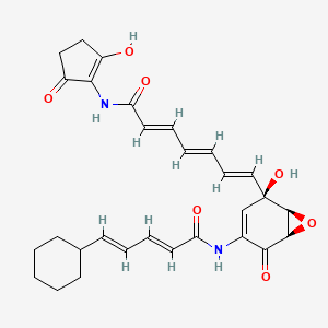 molecular formula C29H32N2O7 B1250878 Alisamycin 