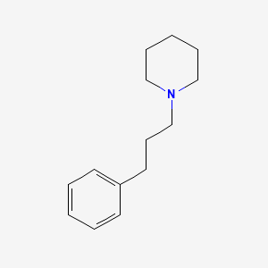 molecular formula C14H21N B1250883 1-(3-Phenylpropyl)piperidine 