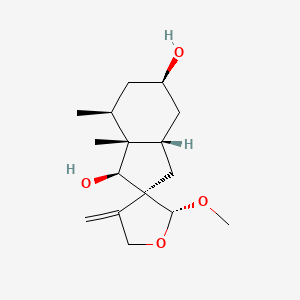 molecular formula C16H26O4 B1250884 Peribysin E 