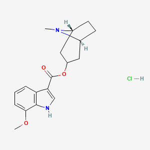 molecular formula C18H23ClN2O3 B1250893 Unii-gktfvqjg0S CAS No. 162559-35-5