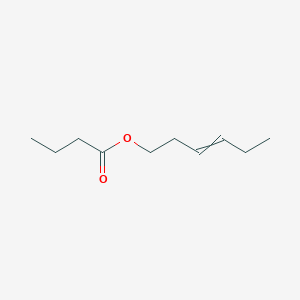 molecular formula C10H18O2 B12508961 Hex-3-en-1-yl butanoate CAS No. 2142-93-0