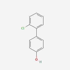 molecular formula C12H9ClO B1250901 2'-Chloro-[1,1'-biphenyl]-4-ol CAS No. 149950-35-6
