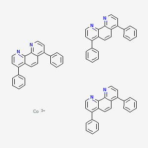 B1250909 Tris(diphenylphenanthroline)cobalt(III) CAS No. 89460-92-4