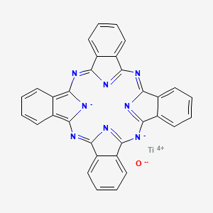 molecular formula C32H16N8OTi B12509101 Oxo(phthalocyaninato)titanium 