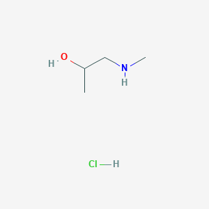 molecular formula C4H12ClNO B12509103 1-(Methylamino)propan-2-ol hydrochloride 