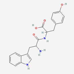 molecular formula C20H21N3O4 B12509215 Tryptophyltyrosine 