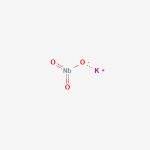 molecular formula KNbO3 B12509230 potassium;oxido(dioxo)niobium 