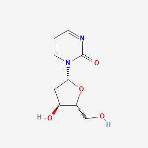 molecular formula C9H12N2O4 B1250929 2'-Deoxyzebularine 