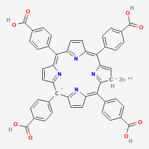 molecular formula C48H28N4O8Zn B12509324 meso-Tetra(4-carboxyphenyl)porphine-Zn(II) 