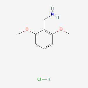 molecular formula C9H14ClNO2 B12509409 (2,6-Dimethoxyphenyl)methanamine hydrochloride 