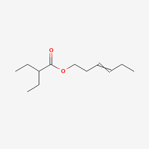molecular formula C12H22O2 B12509469 Hex-3-enyl2-ethylbutyrate 