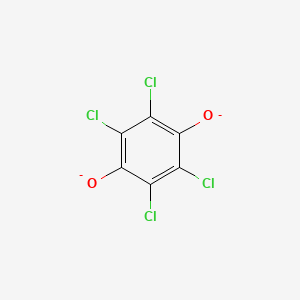 2,3,5,6-Tetrachlorobenzene-1,4-bis(olate)