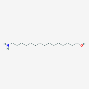 molecular formula C15H33NO B12509569 15-Aminopentadecan-1-ol 