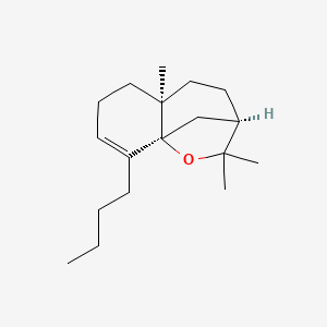 molecular formula C18H30O B1250964 4-Butyl-alpha-agarofuran 