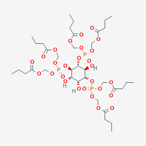D-myo-Ins(1,4,5)P3 hexakis(butanoyloxymethyl) ester