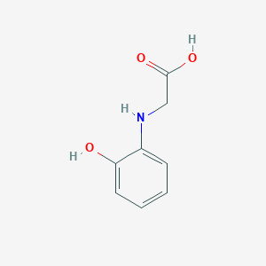 molecular formula C8H9NO3 B12509801 [(2-Hydroxyphenyl)amino]acetic acid 