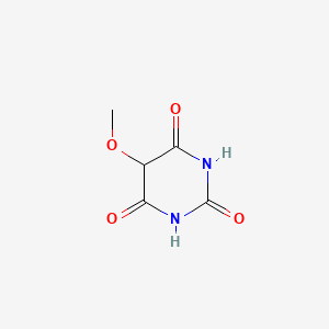 molecular formula C5H6N2O4 B12509802 5-Methoxypyrimidine-2,4,6(1H,3H,5H)-trione 
