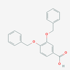 molecular formula C21H18O4 B125100 3,4-Bis(benzyloxy)benzoic acid CAS No. 1570-05-4