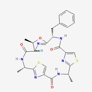 molecular formula C25H26N6O4S2 B1251002 Didmolamide A 