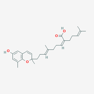 molecular formula C27H36O4 B1251014 Sargachromenol 