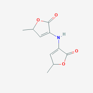 molecular formula C10H11NO4 B1251019 Penidilamine 