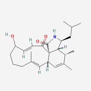 molecular formula C24H35NO3 B1251023 Unii-R55SU7FW27 