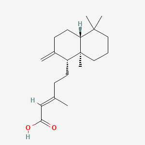 molecular formula C20H32O2 B1251033 Copalic acid 