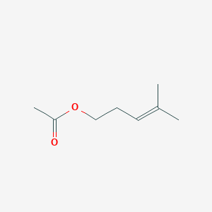 molecular formula C8H14O2 B1251037 4-Methylpent-3-en-1-yl acetate 