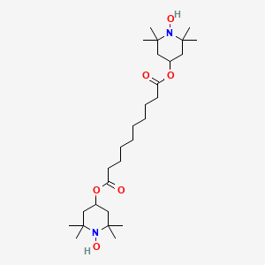 molecular formula C28H52N2O6 B1251038 Bis-(tetramethyl hydroxypiperidinyl) sebacate CAS No. 30538-92-2