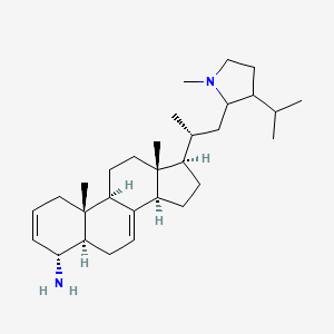 molecular formula C30H50N2 B1251041 Plakinamine J 