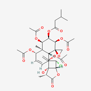 molecular formula C33H43ClO14 B1251042 Juncin O 