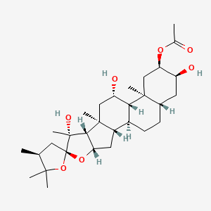 molecular formula C30H48O7 B1251045 Hippurin-1 