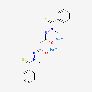 molecular formula C19H18N4Na2O2S2 B1251046 Elesclomol disodium CAS No. 874477-51-7