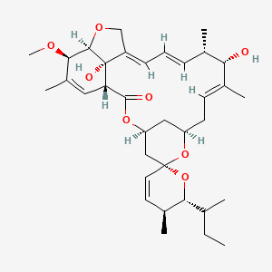 molecular formula C35H50O8 B1251055 Avermectin A1a aglycone 