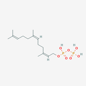 molecular formula C15H28O7P2 B1251097 2-cis,6-cis-Farnesyl diphosphate 