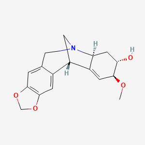 molecular formula C17H19NO4 B1251099 Montanine 