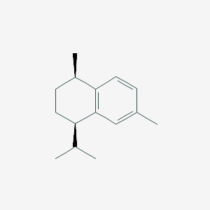 molecular formula C15H22 B1251104 (1S,4S)-1,6-dimethyl-4-(propan-2-yl)-1,2,3,4-tetrahydronaphthalene CAS No. 22339-23-7