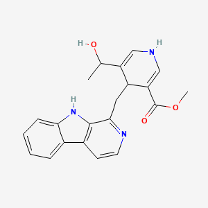 molecular formula C21H21N3O3 B1251106 Lyadine 