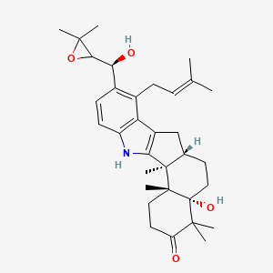 molecular formula C33H45NO4 B1251114 Sespendole 