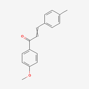 molecular formula C17H16O2 B12511158 1-(4-Methoxyphenyl)-3-(4-methylphenyl)prop-2-en-1-one 