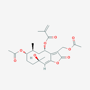molecular formula C23H30O9 B1251116 glaucolide M 