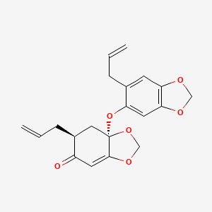 molecular formula C20H20O6 B1251118 Didymochlaenone B 