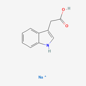 molecular formula C10H9NNaO2 B12511399 3-Indoleacetic acid (Sodium) 