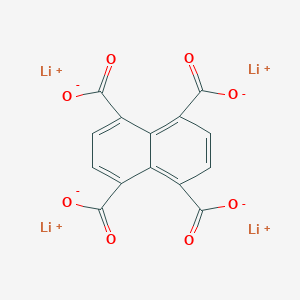molecular formula C14H4Li4O8 B125114 Tetralithium 1,4,5,8-naphthalenetetracarboxylate CAS No. 144092-32-0