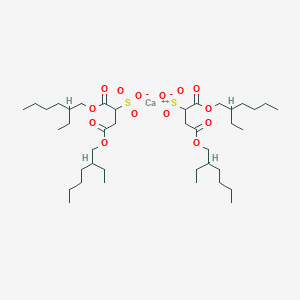 molecular formula C20H38CaO7S B125115 Docusate calcium CAS No. 128-49-4