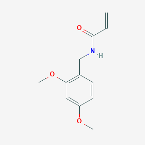 molecular formula C12H15NO3 B12511507 N-(2,4-Dimethoxybenzyl)acrylamide 