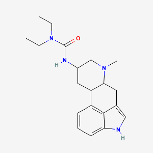 molecular formula C20H28N4O B12511659 Tergurid; Terguride; trans-Dihydrolisuride 